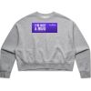 AS Colour Womens Oversized Crew Thumbnail