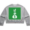 AS Colour Womens Oversized Crew Thumbnail
